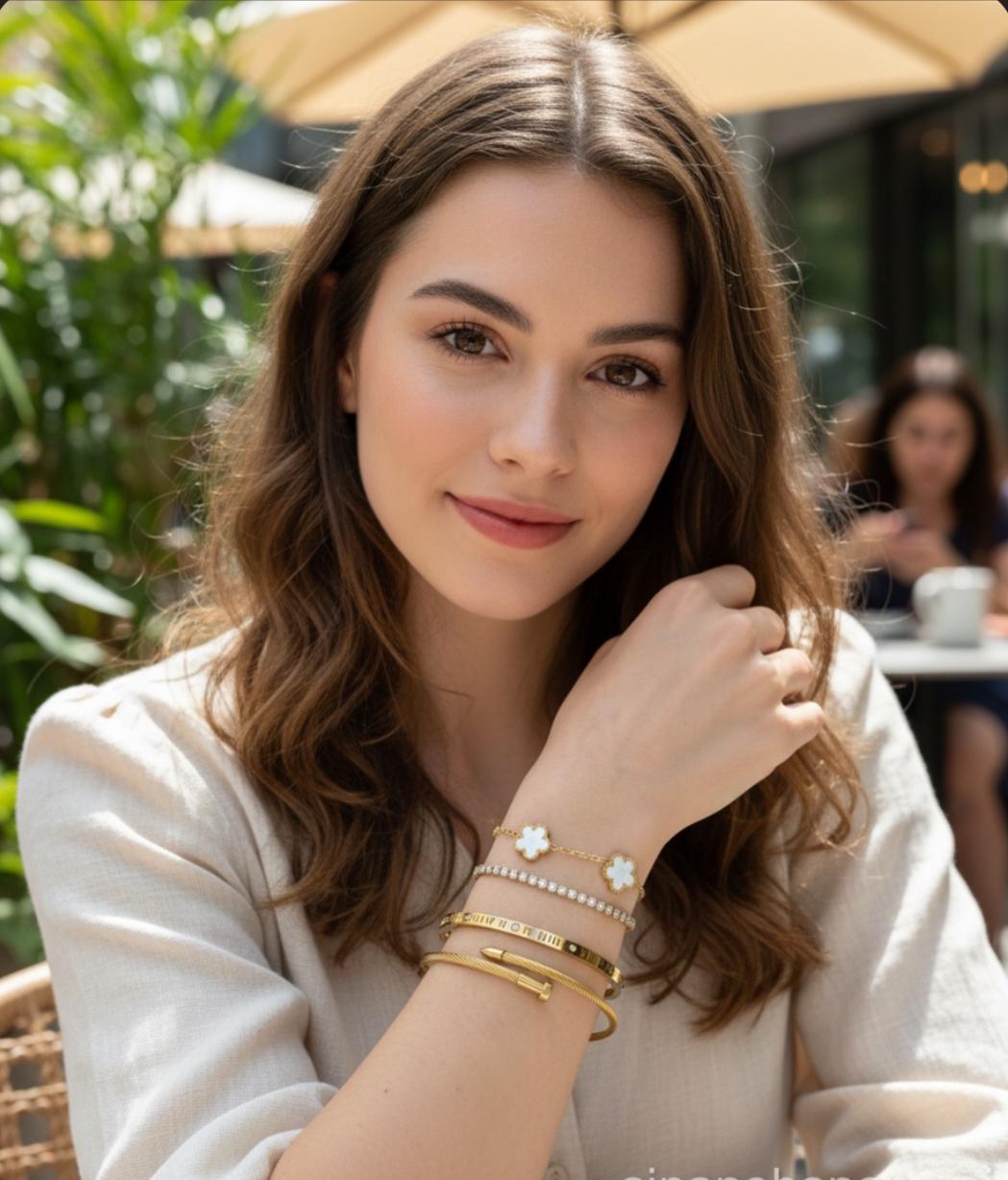 Four-Pair Bracelet Set