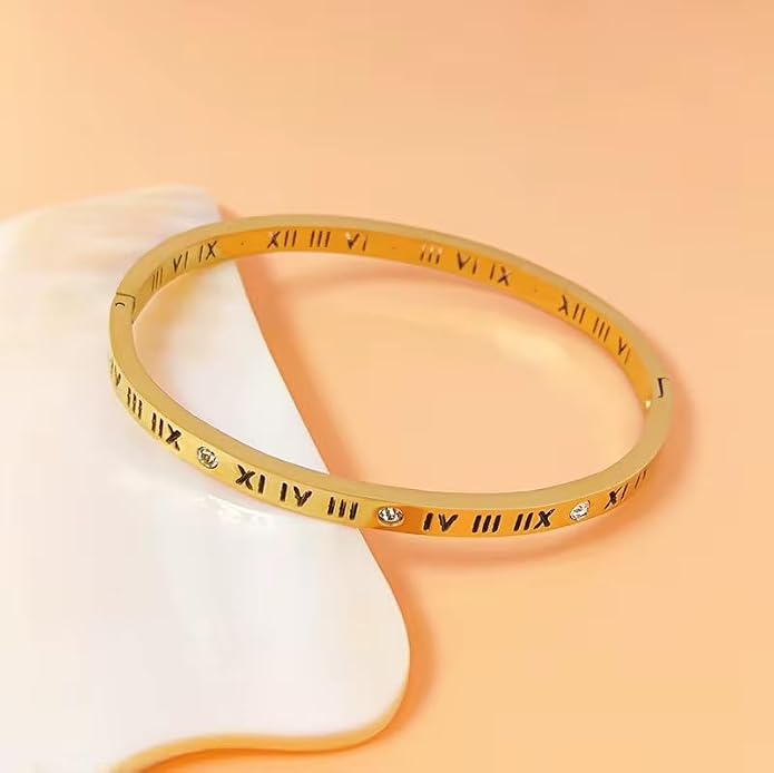 Gold Roman Numbers