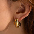 Gold Chunky Earrings