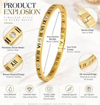 Gold Roman Numbers