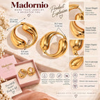 Gold Sculptural Earrings