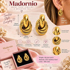 Gold Multiple Knot Earrings