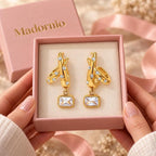 Gold Dangle Earrings