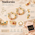 Gold CZ Multi-color