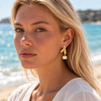 Gold Dangle Earrings