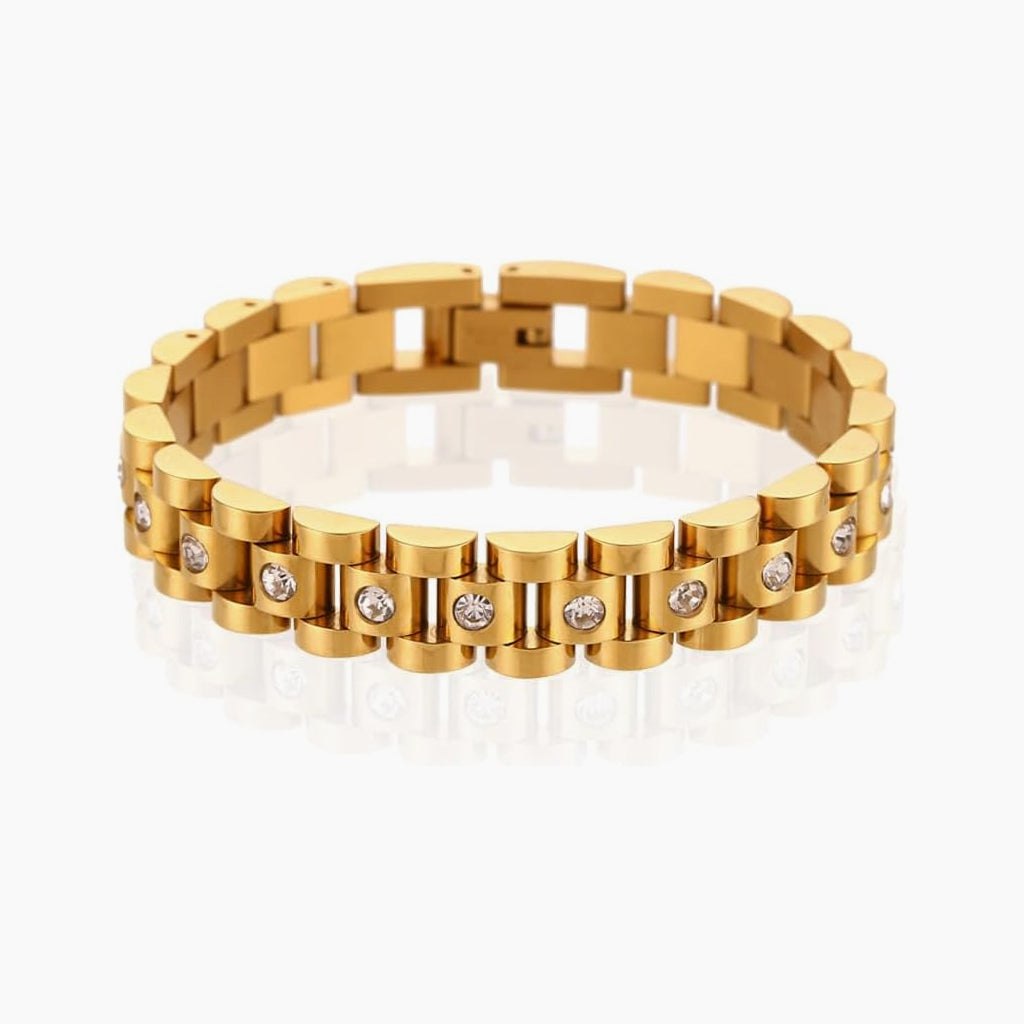 18K Gold Plated Stainless Steel Bracelet
