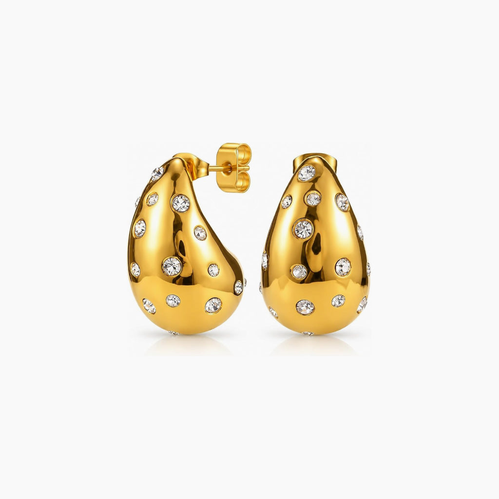 Gold Chunky Earrings