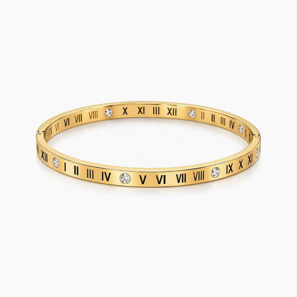 Gold Roman Numbers