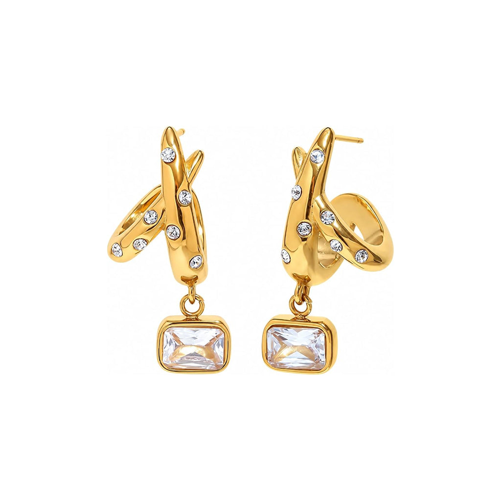Gold Dangle Earrings