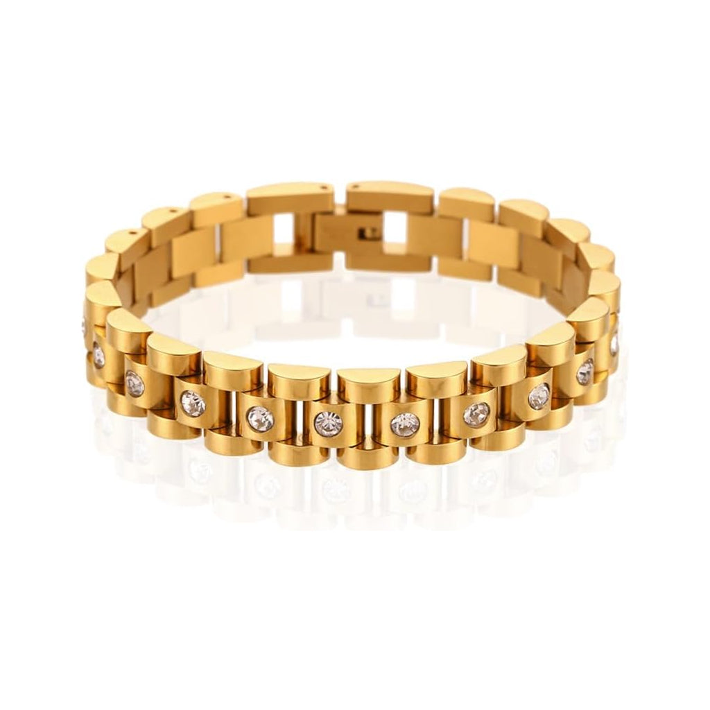 18K Gold Plated Stainless Steel Bracelet