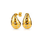 Gold Chunky Earrings