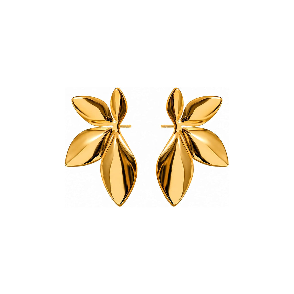 Gold Leaf Earring