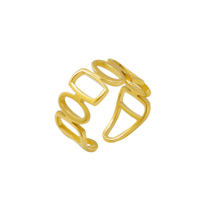 Golden Loop Ring