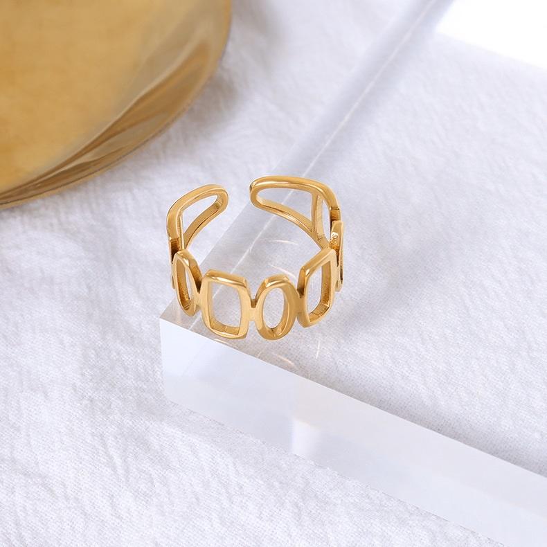 Golden Loop Ring